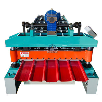 1000mm Width Steel Roof Roll Forming Machine Hydraulic Automatic 380V/50HZ