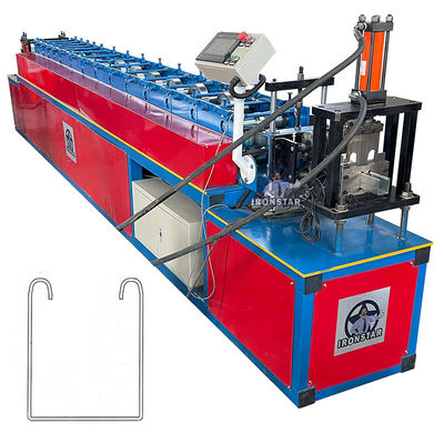 1.5mm Roller Shutter Machine C Guide Rail Roll Forming Machine In Garage Store