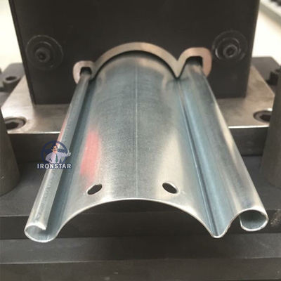Galvanized Steel 0.8-1.2mm Roller Shutter Door Slat Machine PLC Control