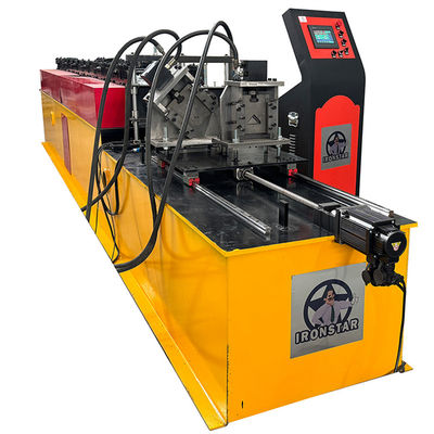 “Saudi Arabi 2 In 1 Angle C Channel Combined Roll Forming Machine Automatic C Purlin Angle Iron Profile Cold Roll Forming Machine For Construction Steel Frame”