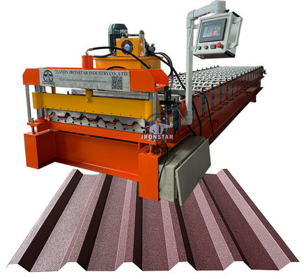 980 roof sheet roll forming machine in Brazil 980 roofing sheet roll forming machine | metal roof roll forming machine |