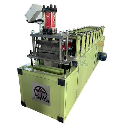 “174mm Size Metal Fence Post Roll Forming Machine Complete Fence Panel Production Line USA Popular Security Fence Roll Forming Machine”