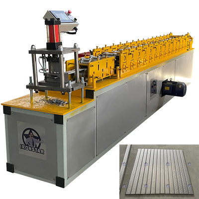 68mm rolling shutter door roll forming machine for Colombia rolling shutter strip making machine