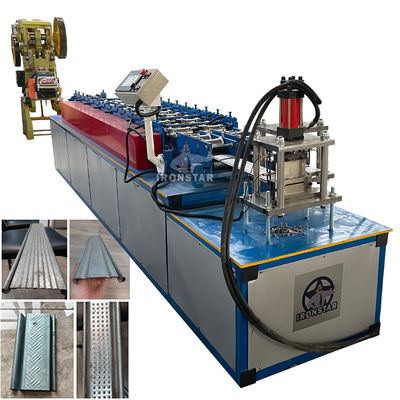 2 in 1 shutter door forming line for Ecuador Punching hole shutter door forming line | rolling shutter machine | shutter slat machine 2 in 1 rolling shutter machine