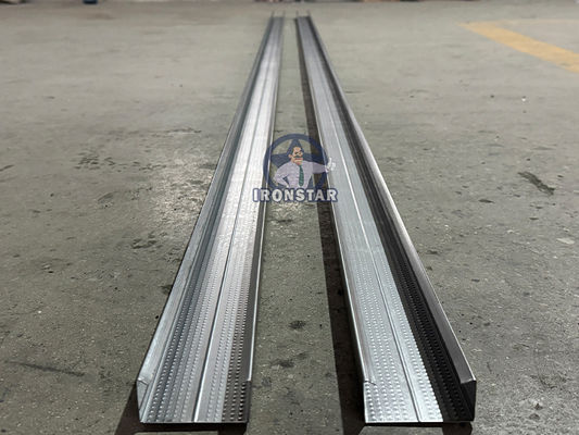 “Ironstar CD UD CW UW Combined Roll Forming Machine Automatic Metal Stud Runner Forming Equipment Drywall C U Channel Profile Production Line Gypsum Partition Frame Machine PLC Control for Albania”