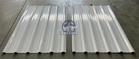 “Ironstar 6 Rib and 6 Rib Trapezoidal Sheet Double Layer Roll Forming Machine 2 Layer Double Deck Metal Roofing Sheet Making Machine Full Automatic PLC Control Roof Panel Production Line for America”