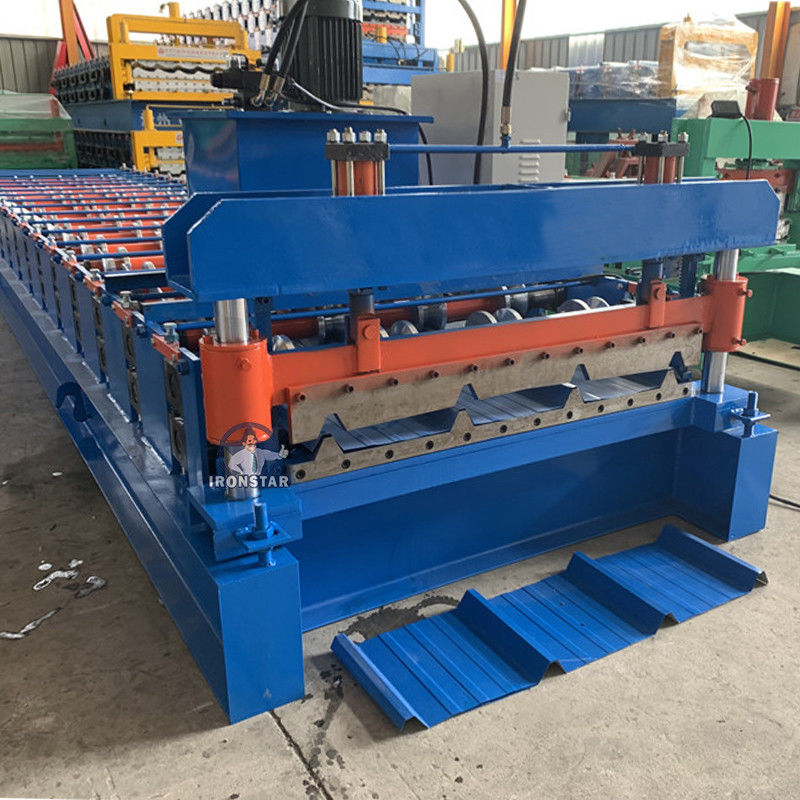Automatic 0.3mm-0.6mm R Panel Roll Forming Machine PBR Roof Panel Machine