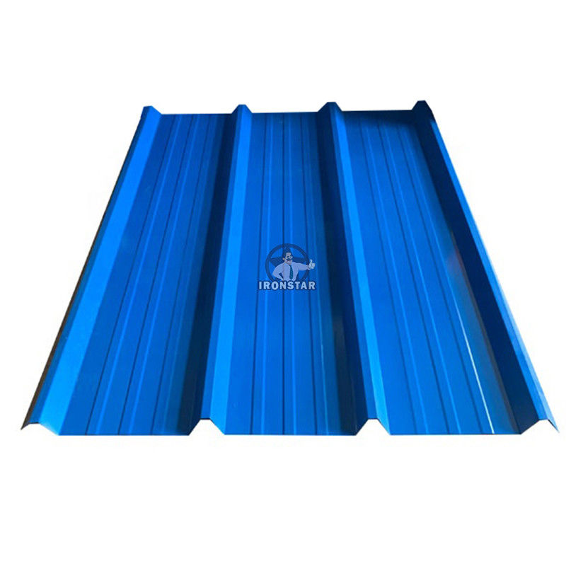 0.2-0.5mm Sheet Color Metal Roof Roll Forming Machine Trapezoidal Tr4 Type