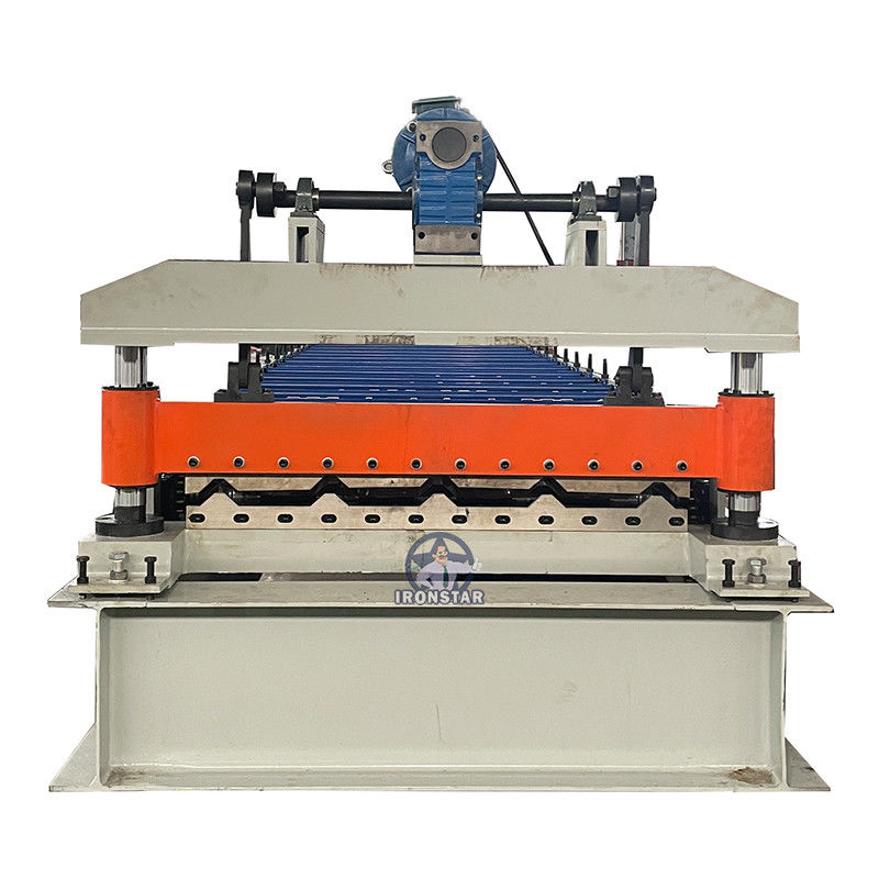 840mm Width 5 Ribs Roof Tile Roll Forming Machine Roofing Sheet Manufacturing Machine