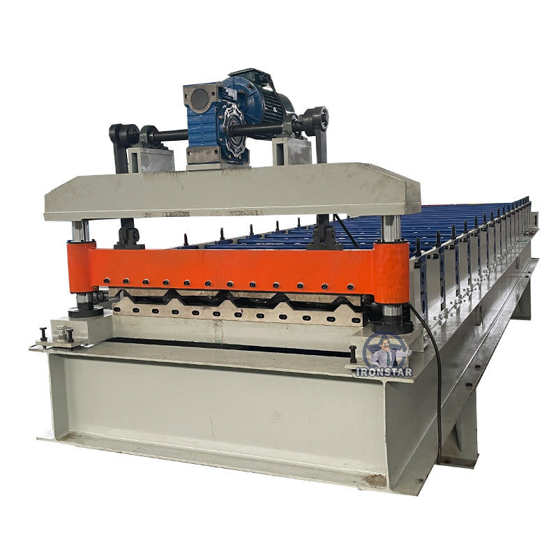 840mm Width 5 Ribs Roof Tile Roll Forming Machine Roofing Sheet Manufacturing Machine