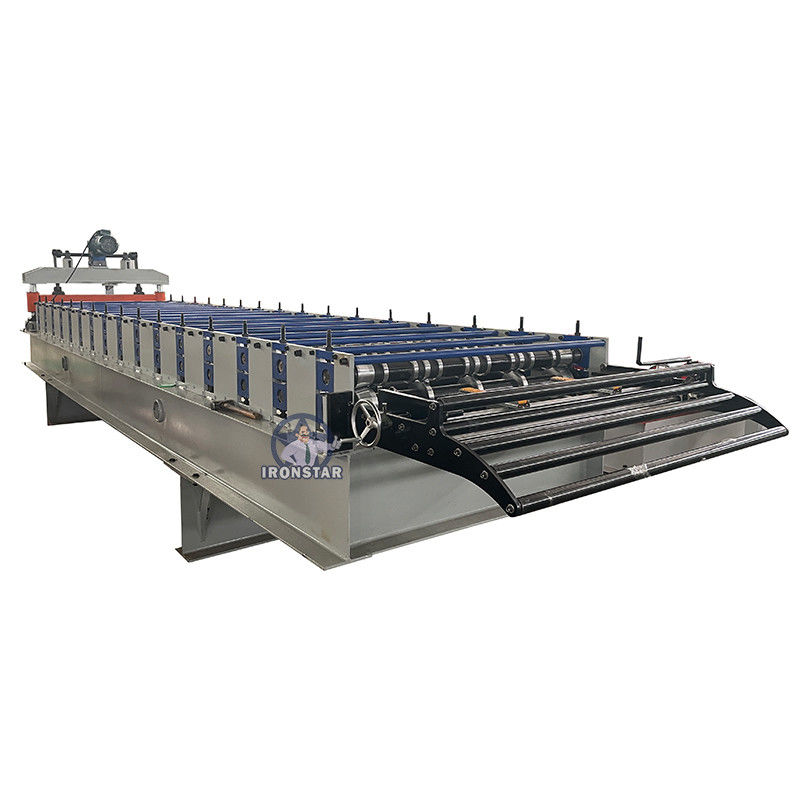840mm Width 5 Ribs Roof Tile Roll Forming Machine Roofing Sheet Manufacturing Machine