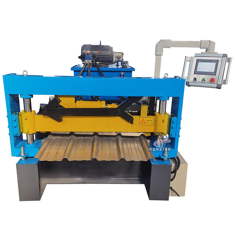 G550 750mm Spandek Metal Roofing Sheet Roll Forming Machine 0.14mm-0.3mm