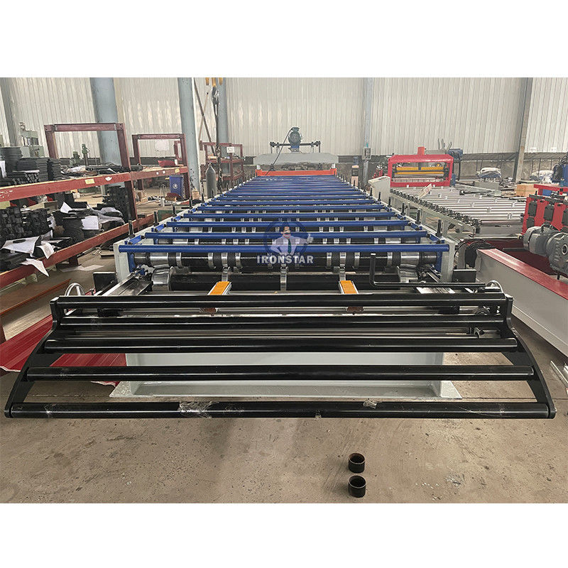 G550 750mm Spandek Metal Roofing Sheet Roll Forming Machine 0.14mm-0.3mm