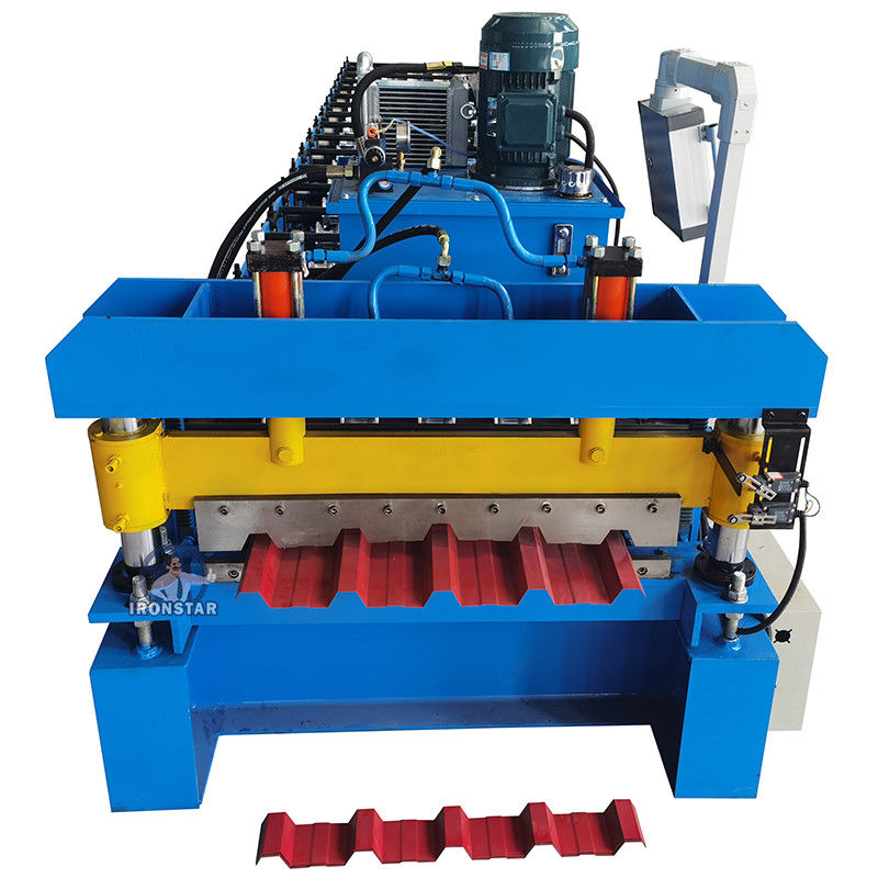 0.2-0.4mm IBR Sheet Roll Forming Machine Color Coated Sheet Making Machine