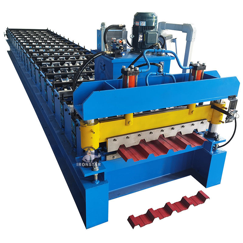0.2-0.4mm IBR Sheet Roll Forming Machine Color Coated Sheet Making Machine