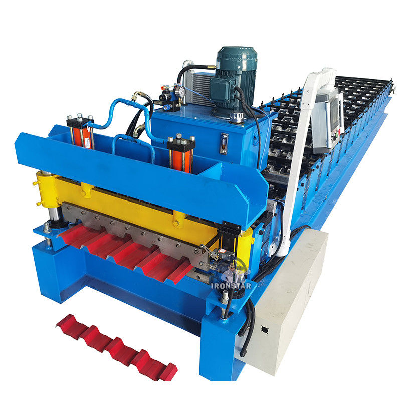 0.2-0.4mm IBR Sheet Roll Forming Machine Color Coated Sheet Making Machine