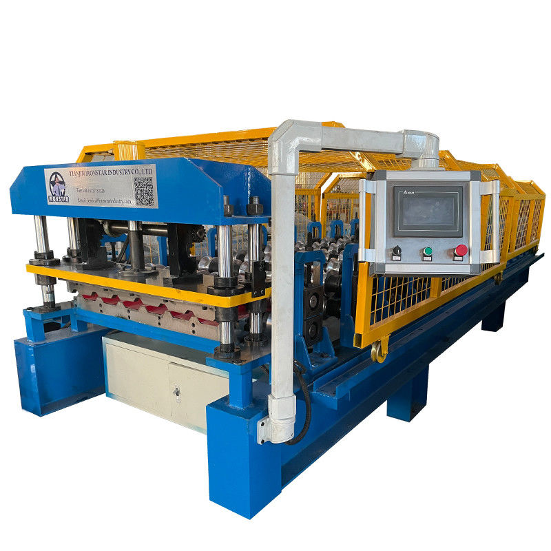 Automated 0.3-0.8mm U Metal Roof Panel Roll Forming Machine 380V 50HZ