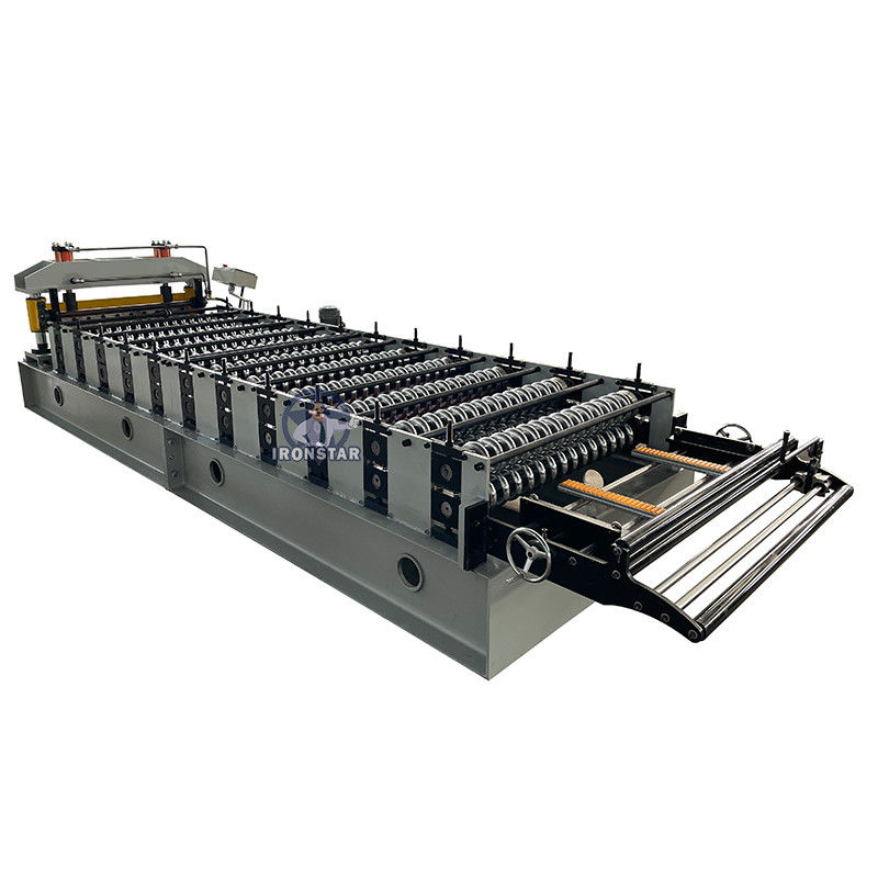 Customized 0.3-0.8mm 850mm Corrugated Metal Roof Panel Roll Forming Machine Roof Sheet Making Machine for Chile