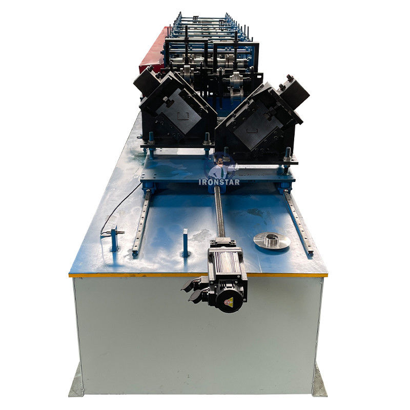 CE Two Profiles C And C Channel Double Rows Stud Roll Forming Machine