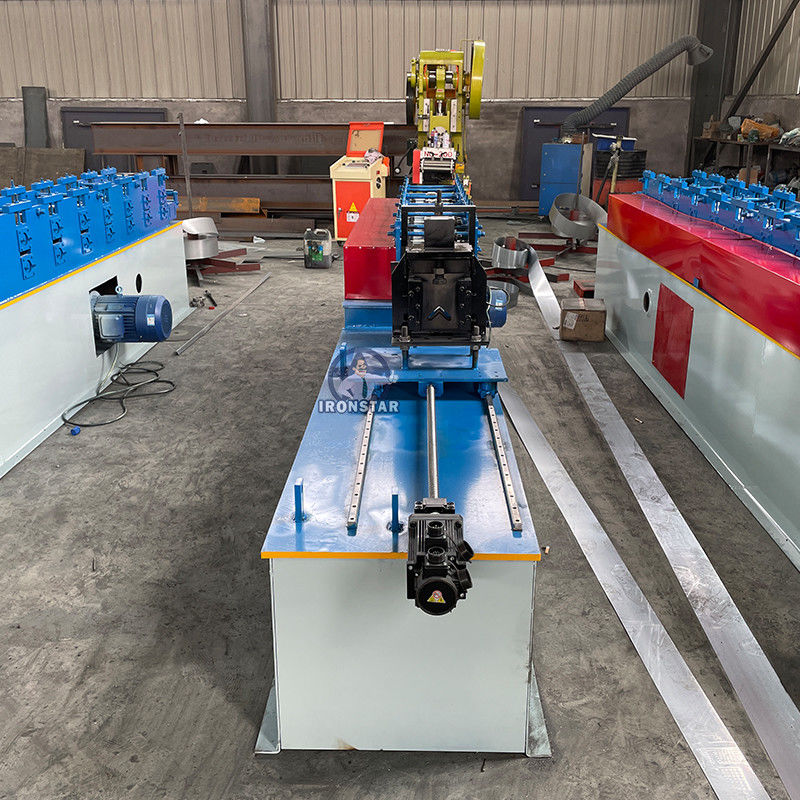 0.3mm-0.8mm Metal Sheet Perforated Angle Bead  Machine PLC Control