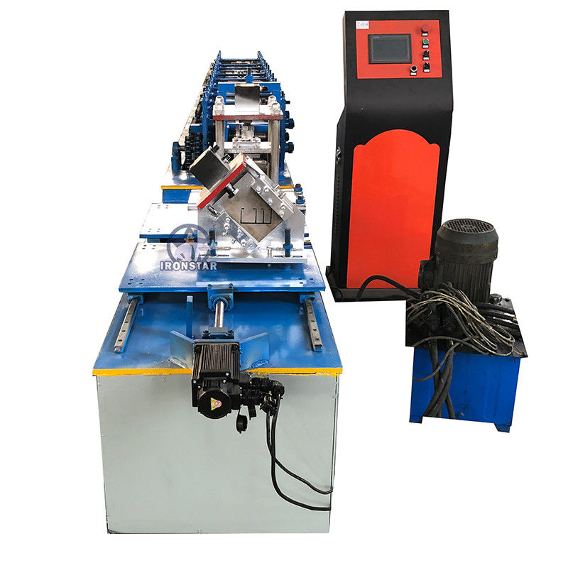 3 Size In 1 C Channel 50 / 75/ 100mm Punching H Holes Drywall Stud And Track Roll Forming Machine