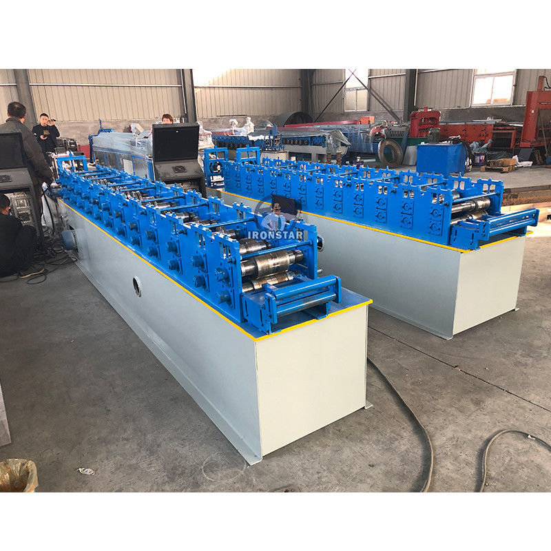 3 Size In 1 C Channel 50 / 75/ 100mm Punching H Holes Drywall Stud And Track Roll Forming Machine