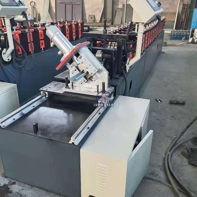 0.3-0.6mm Stud And Track Machine Ceiling Channel Roll Forming Machine Hydraulic Cutting