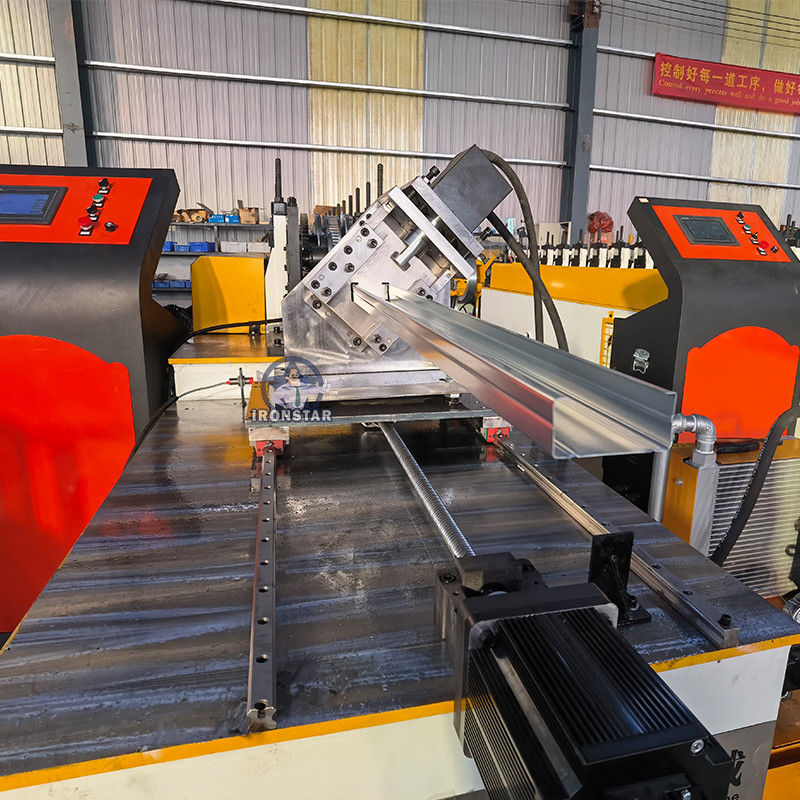 Fast Speed Ceiling Drywall C Channel Roll Forming Machine 30-50m/Min