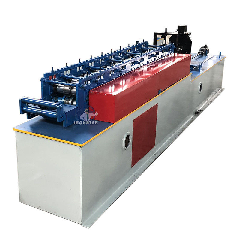62 / 92Mm Drywall U Channel Roll Forming Machine 10 Rows Roller Station