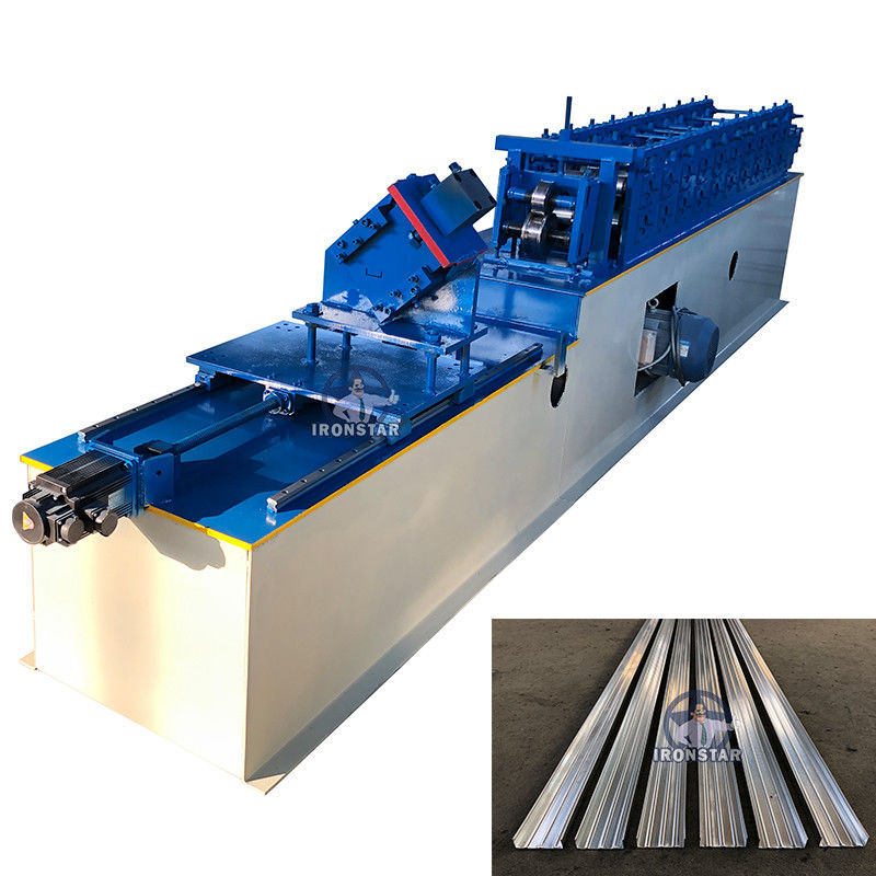 Customizable 0.3mm-0.8mm Ceiling U Channel Roll Forming Machine PLC Control