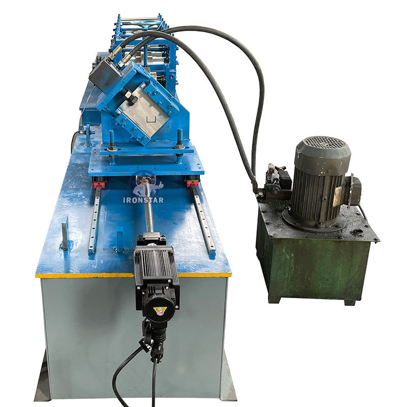 Automatic U Channel Metal Sheet Roll Forming Machine 35*19mm 4KW