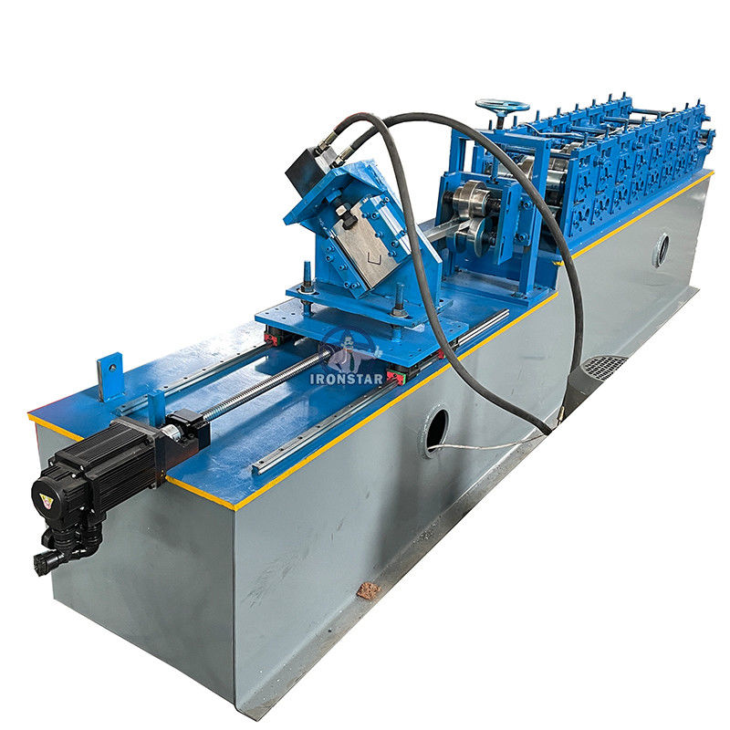 Automatic U Channel Metal Sheet Roll Forming Machine 35*19mm 4KW