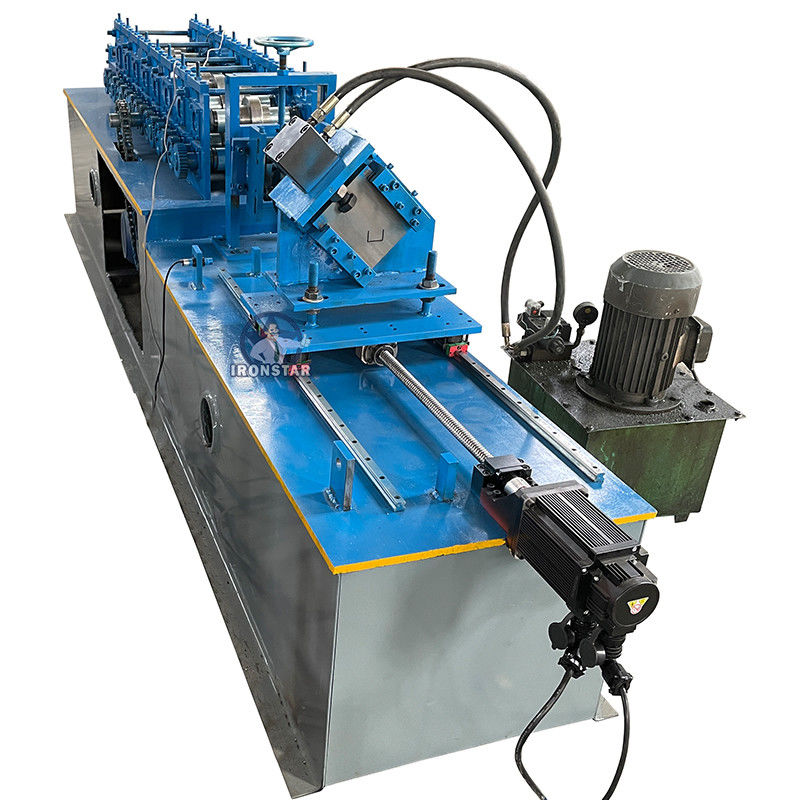 Automatic U Channel Metal Sheet Roll Forming Machine 35*19mm 4KW