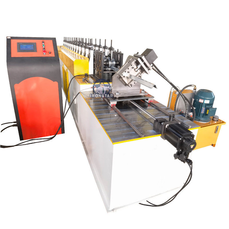 Customized High Speed 0.3-0.6mm Metal Sheet Omega Furring Channel Roll Forming Machine