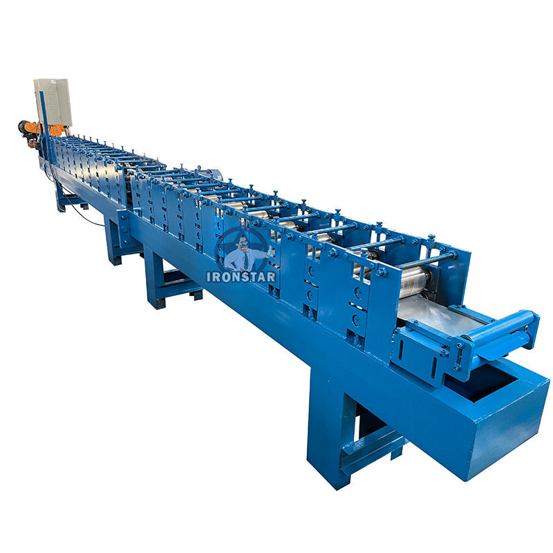 Steel Joint Square Tube Metal Roll Forming Machines Automatic Sawing