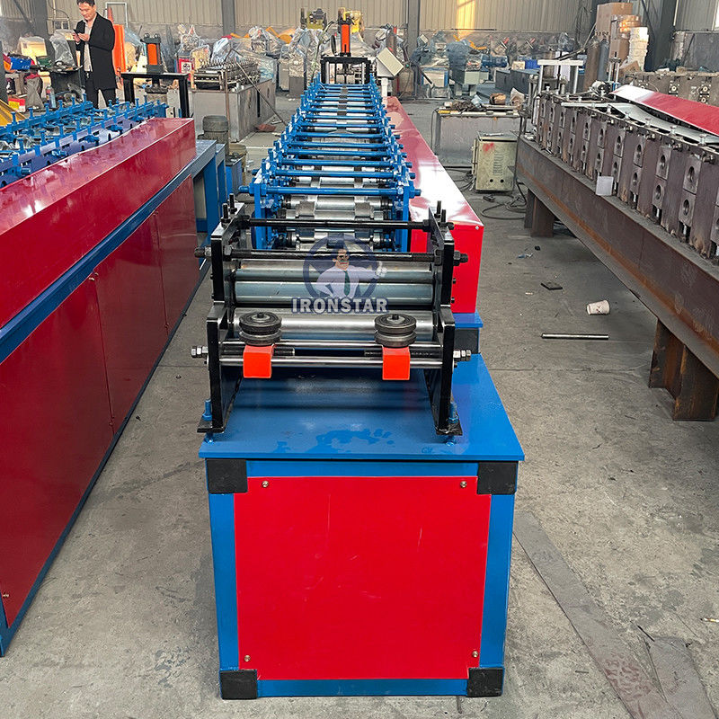 1.5mm Roller Shutter Machine C Guide Rail Roll Forming Machine In Garage Store