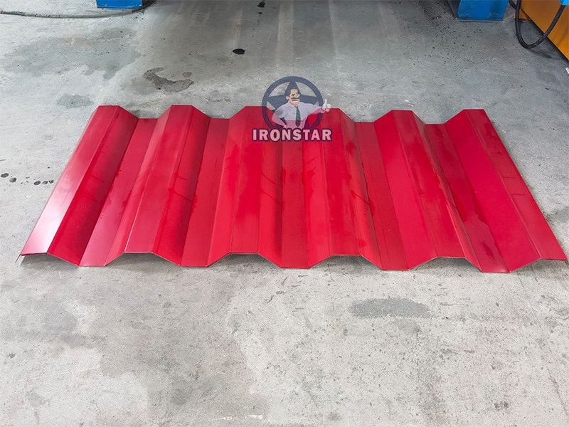 PPGI Roof And Wall Panel Roll Forming Machine 5.5KW 3 Years Warranty