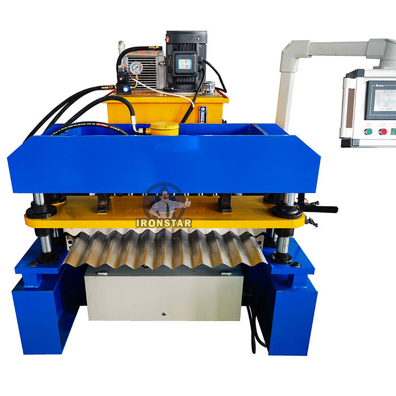 Feeding Width 2.6m 3m Corrugated Steel Panel Roll Forming Machine Automatic