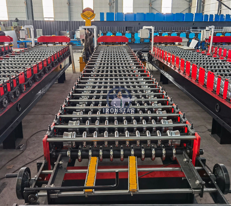 Feeding Width 2.6m 3m Corrugated Steel Panel Roll Forming Machine Automatic