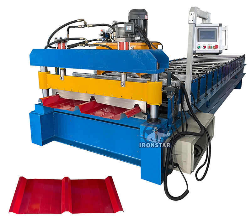 3 Rib PPGI Color Steel Roofing Sheet Making Machine Roof Sheet Rolling Machine