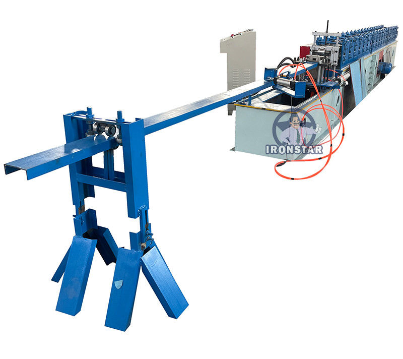 Hydualic Cutting Metal Locked Tube Roll Forming Machine 3 Years Warranty