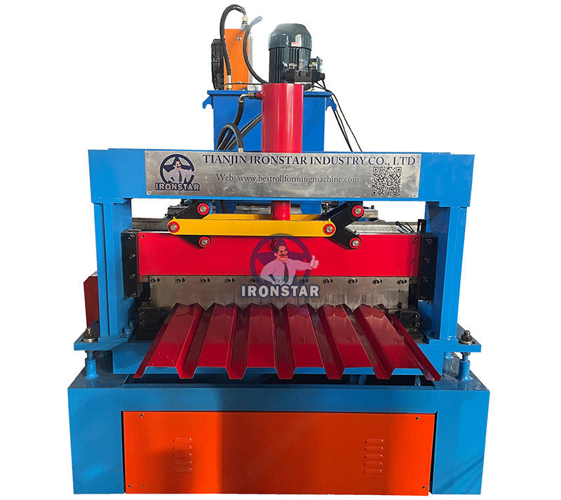 Automated 0.8mm-2mm Floor Deck Roll Forming Machine Deck Roll Former