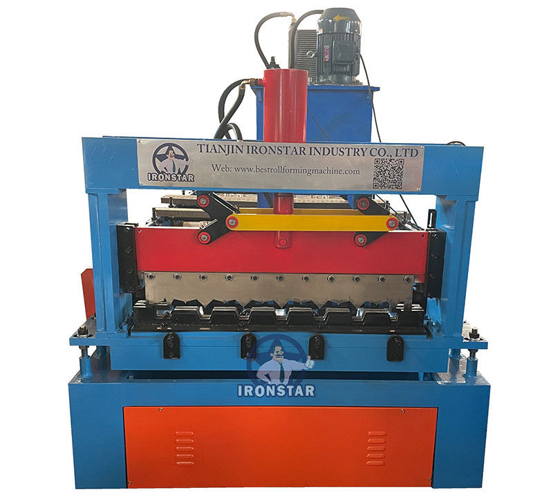 Automated 0.8mm-2mm Floor Deck Roll Forming Machine Deck Roll Former
