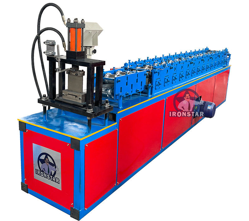 Customized 0.8-1.2mm Metal Sheet Roller Steel 111mm Rolling Shutter Door Roll Forming Machine For Colombia