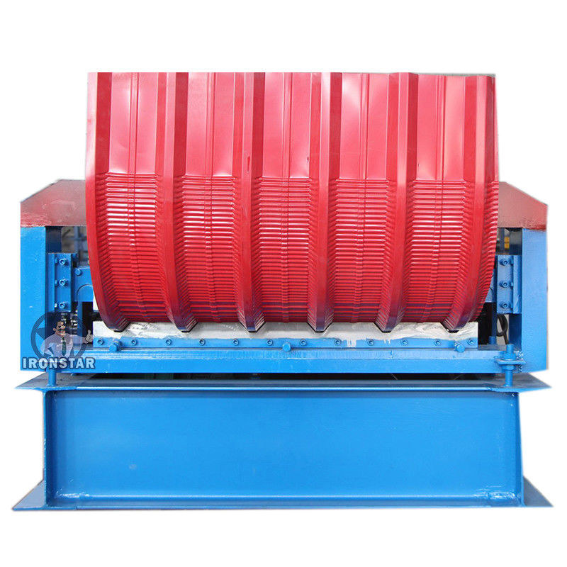 5.5KW Metal Roll Forming Machines Roof Sheet Curving Roll Forming Machine