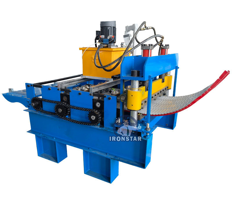 W1250mm Sheet Roof Panel PPGI Metal Roll Forming Machines Automatic