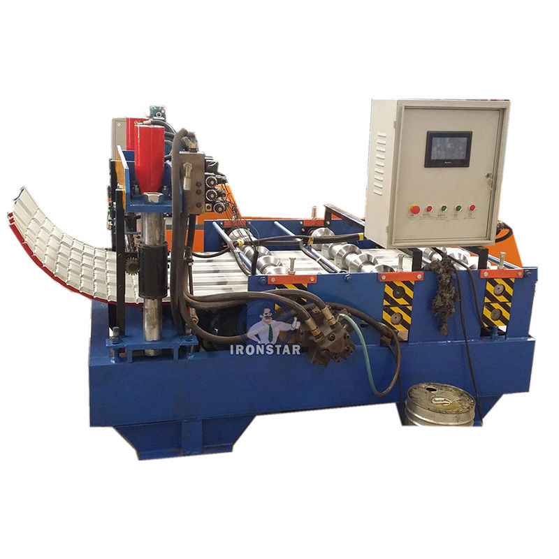 W1250mm Sheet Roof Panel PPGI Metal Roll Forming Machines Automatic