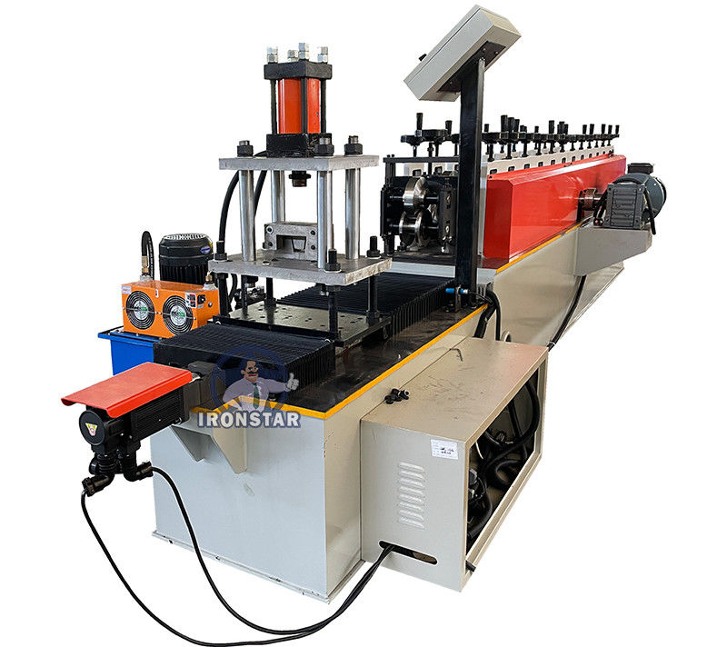 Ceiling Drywall 0.3-1mm Omega Profile Roll Forming Machine CE Certified
