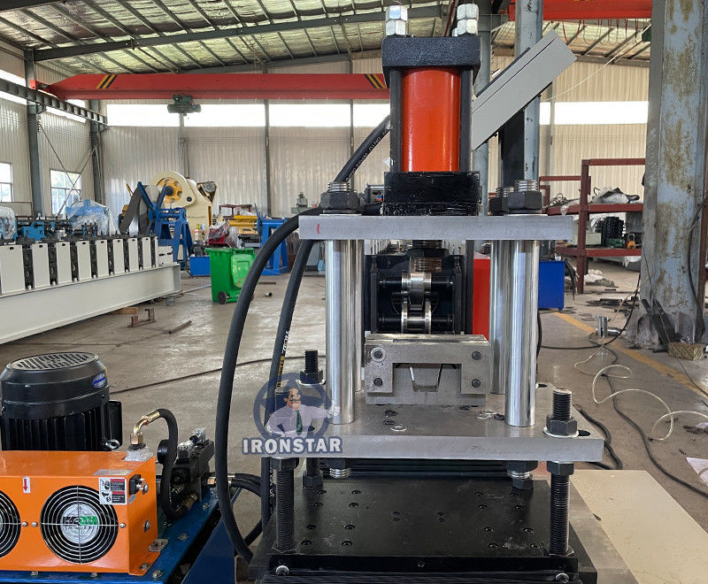 Ceiling Drywall 0.3-1mm Omega Profile Roll Forming Machine CE Certified