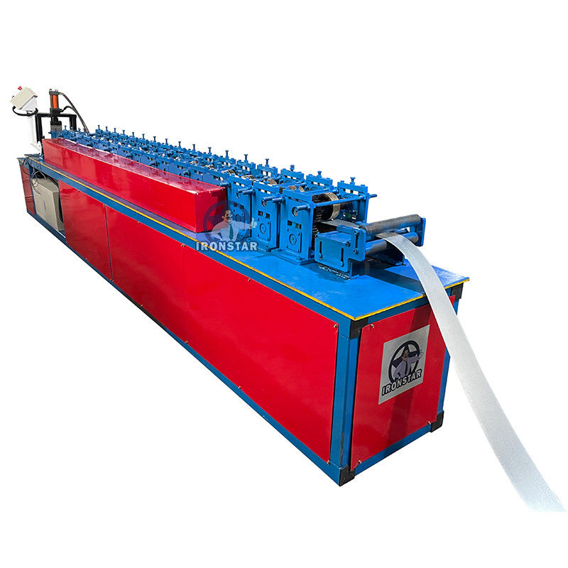 ISO9001 65mm PPGI Roller Shutter Machine Door Shutter Roll Forming Machine
